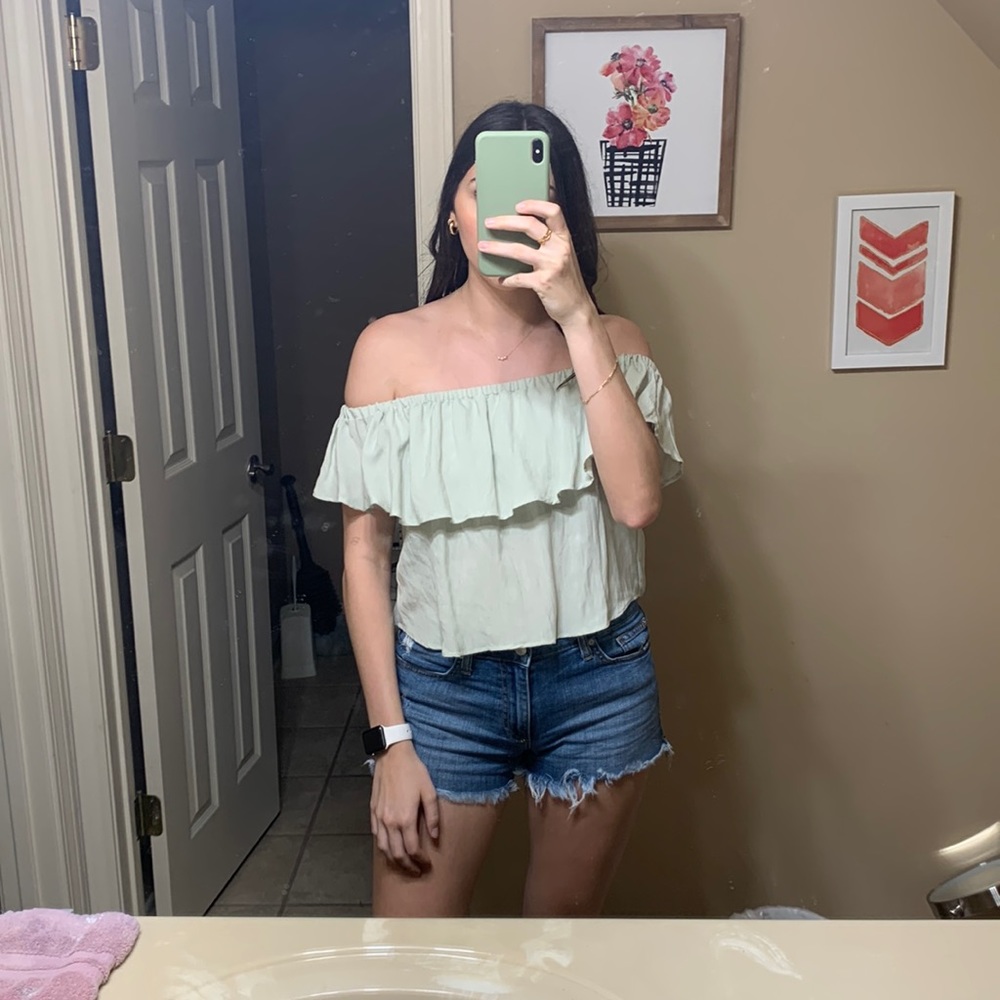 Off the shoulder top
